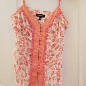 bebe xs sheer tank